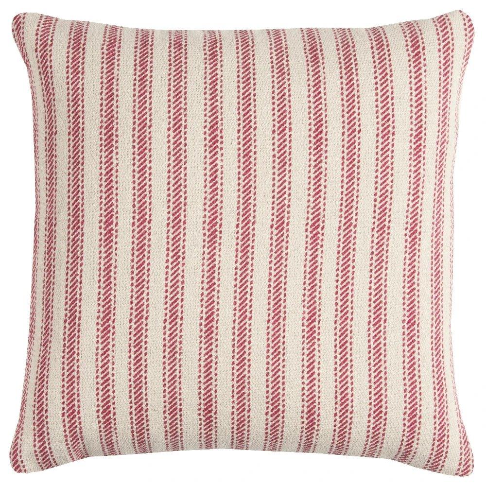 Ticking Stripe Decorative Pillow With Insert - LOOMLAN - LOOMLAN - Throw Pillows