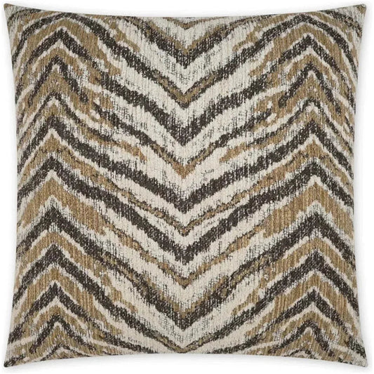 Tikeri Animal Tan Taupe Large Throw Pillow Insert - LOOMLAN - D.V. Kap - Throw Pillows