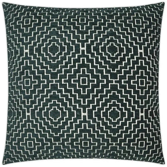Tile Forest Global Green Large Throw Pillow Insert - LOOMLAN - D.V. Kap - Throw Pillows