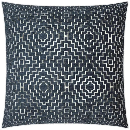 Tile Indigo Global Blue Large Throw Pillow Insert - LOOMLAN - D.V. Kap - Throw Pillows