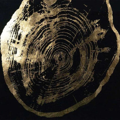 Time Lines Set Of 4 Luxe Art Charcoal-Framed Wall Art-SUNPAN-LOOMLAN