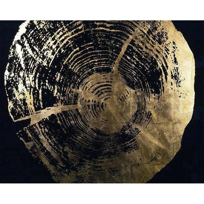 Time Lines Set Of 4 Luxe Art Charcoal-Framed Wall Art-SUNPAN-LOOMLAN