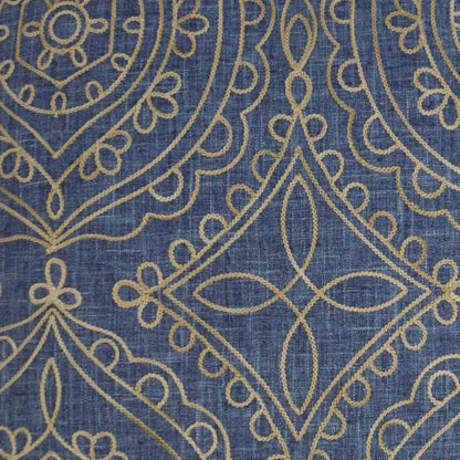 D.V. Kap Timelessness Denim Blue Throw Pillow Insert