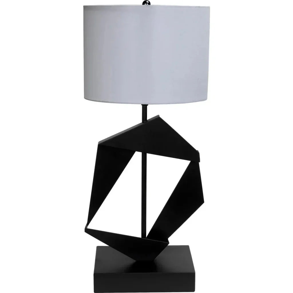 Timothy Table Lamp with Shade - LOOMLAN - Noir - Table Lamps