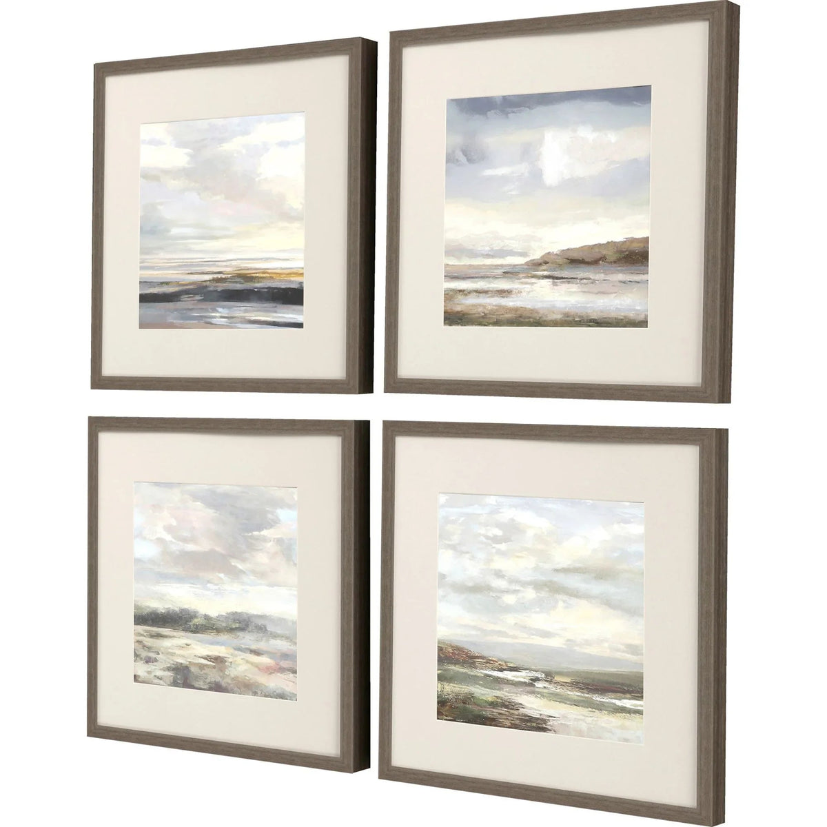 Tirwedd Glass Front Framed Wall Art 4PC -- view 3