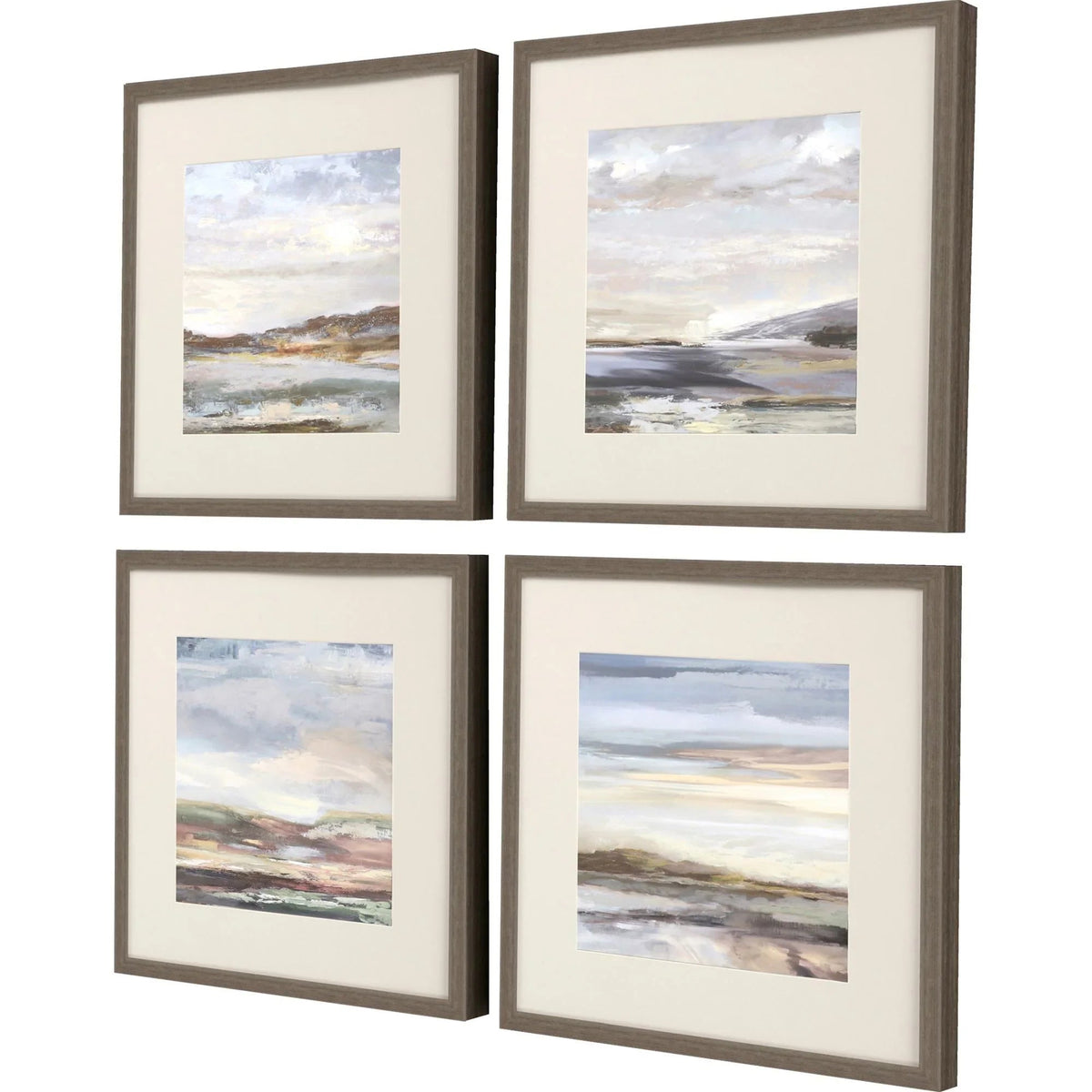 Tirwedd Glass Front Framed Wall Art 4PC -- view 7