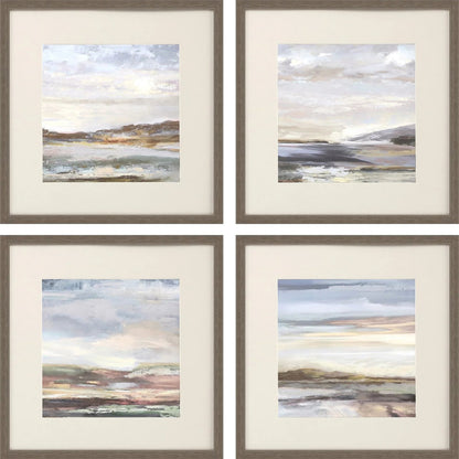 Tirwedd Glass Front Framed Wall Art 4PC -- view 5