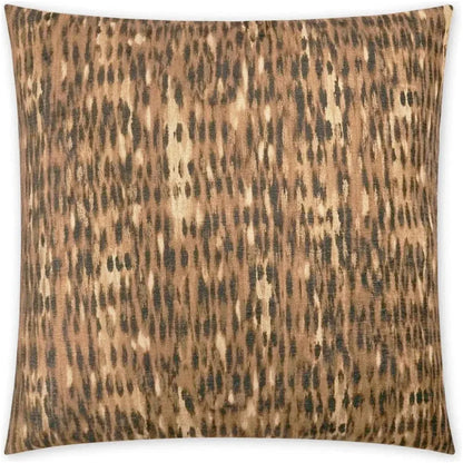D.V. Kap Tonga Ginger Brown Throw Pillow With Insert
