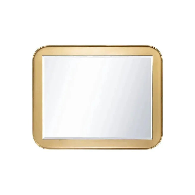 Topanga Wall Mirror Gold Leaf & Bevelled Edge - LOOMLAN - SUNPAN - Wall Mirrors