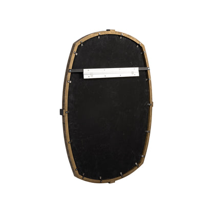 Topher Contoured Resin Frame Wall Mirror