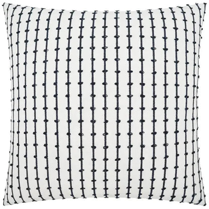 Topsy Domino White Throw Pillow With Insert - LOOMLAN - D.V. Kap - Throw Pillows