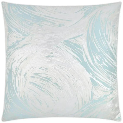 D.V. Kap Tornado Turquoise Grey Throw Pillow Insert
