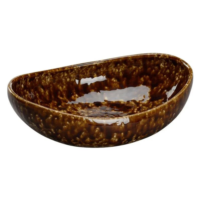 Tortoise Ceramic Made Brown Bowl - LOOMLAN - Chelsea House - Boxes & Bowls