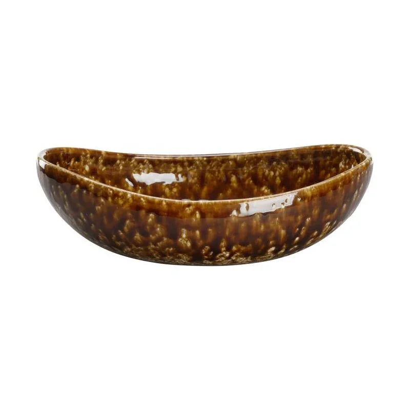 Tortoise Ceramic Made Brown Bowl - LOOMLAN - Chelsea House - Boxes & Bowls