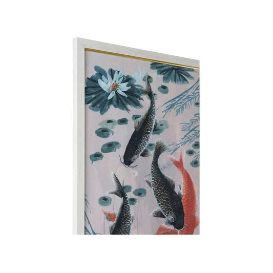 Chelsea House Traditional Koi Pond Giclee Printed Artwork