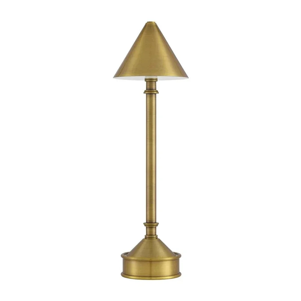 Traipse Rechargeable Cordless Table Lamp - LOOMLAN - Currey & Co - Table Lamps