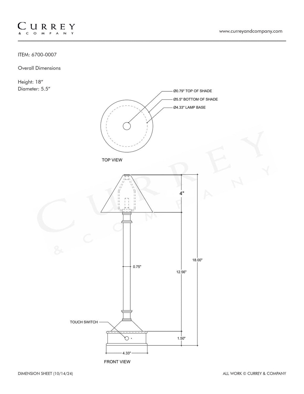 Traipse Rechargeable Cordless Table Lamp