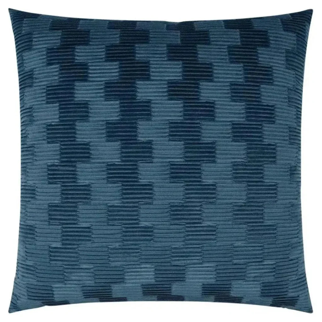 Treble Blue Solid Blue Large Throw Pillow Insert - LOOMLAN - D.V. Kap - Throw Pillows