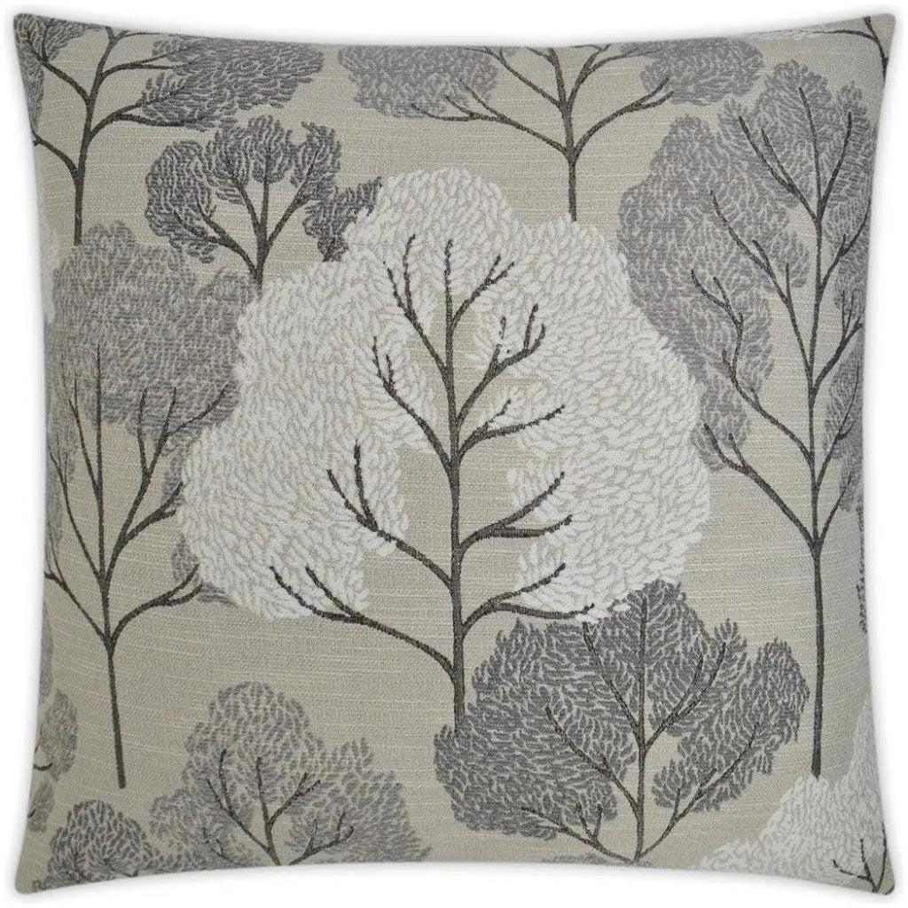 D.V. Kap Trees Grey Throw Pillow With Insert