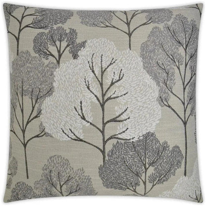 D.V. Kap Trees Grey Throw Pillow With Insert