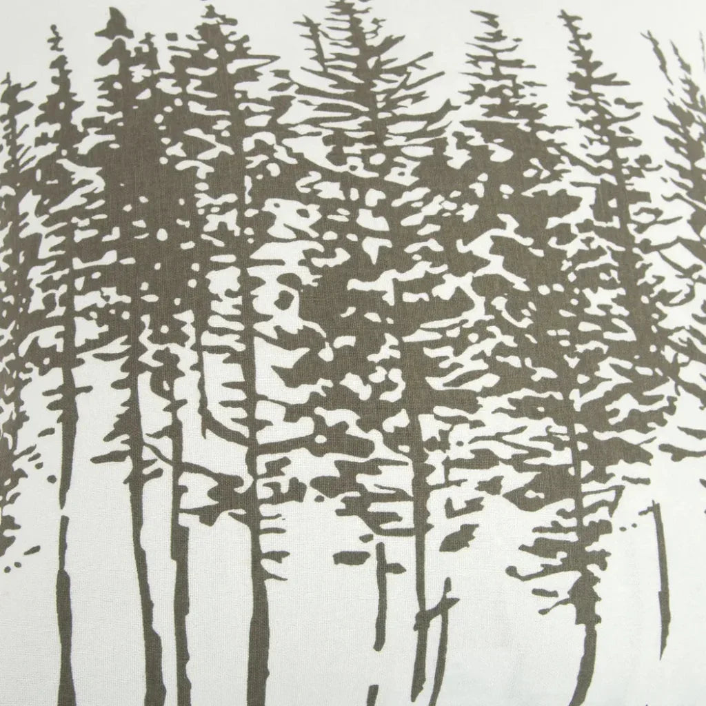 Trees Throw Pillow With Down Insert - LOOMLAN - LOOMLAN - Throw Pillows