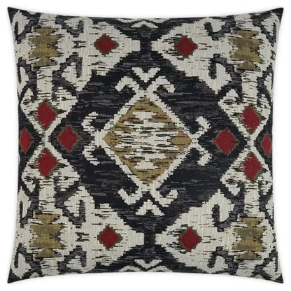 Tremont Red Grey Large Throw Pillow Insert - LOOMLAN - D.V. Kap - Throw Pillows