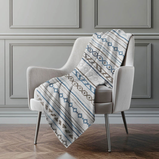 Tribal Diamond 50" x 70" Throw Blanket