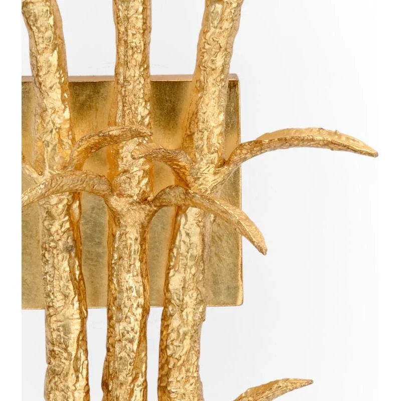 Triple Dyers Gold Wall Sconce - LOOMLAN - Chelsea House - Wall Sconces