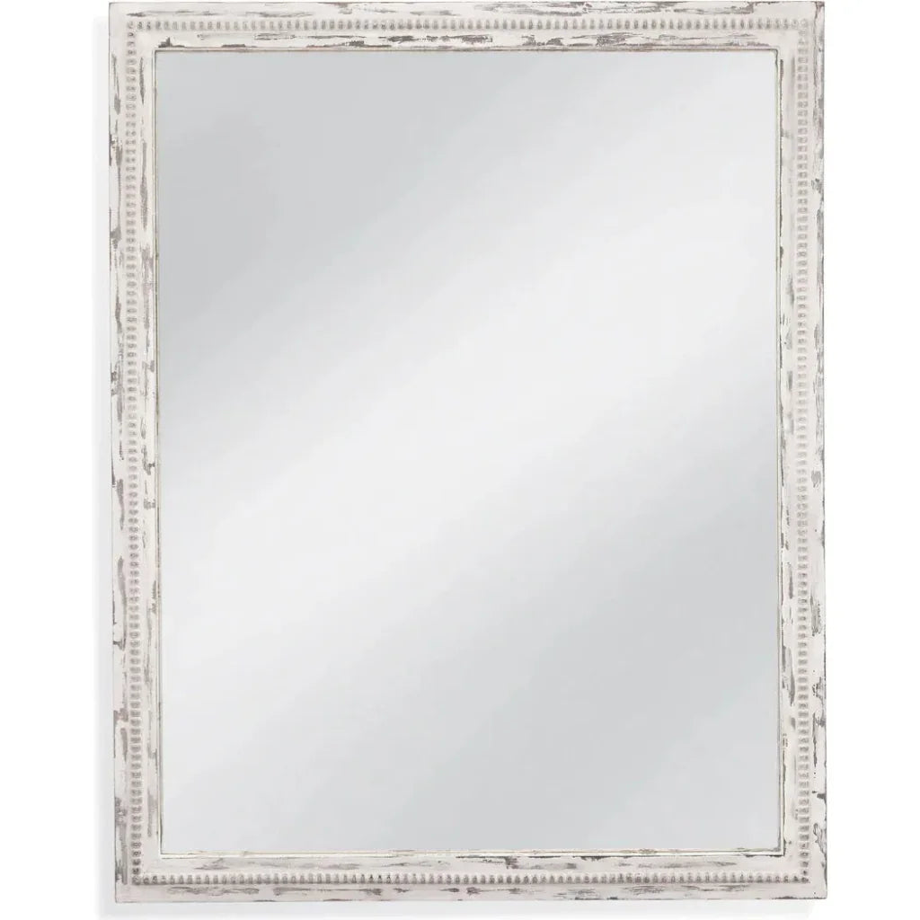 Tuolumene MDF White Vertical Wall Mirror - LOOMLAN - Bassett Mirror - Wall Mirrors