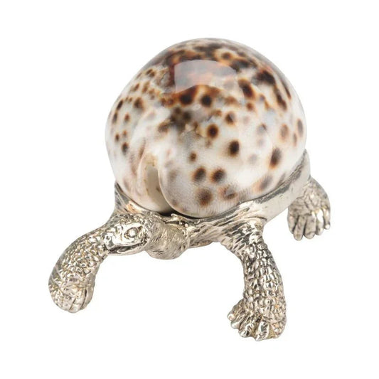 Turtle Style Silver Plated Paperweight - LOOMLAN - Chelsea House - Statues & Sculptures