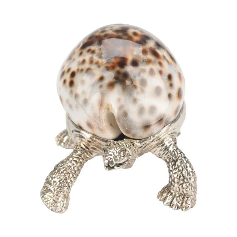 Turtle Style Silver Plated Paperweight - LOOMLAN - Chelsea House - Statues & Sculptures
