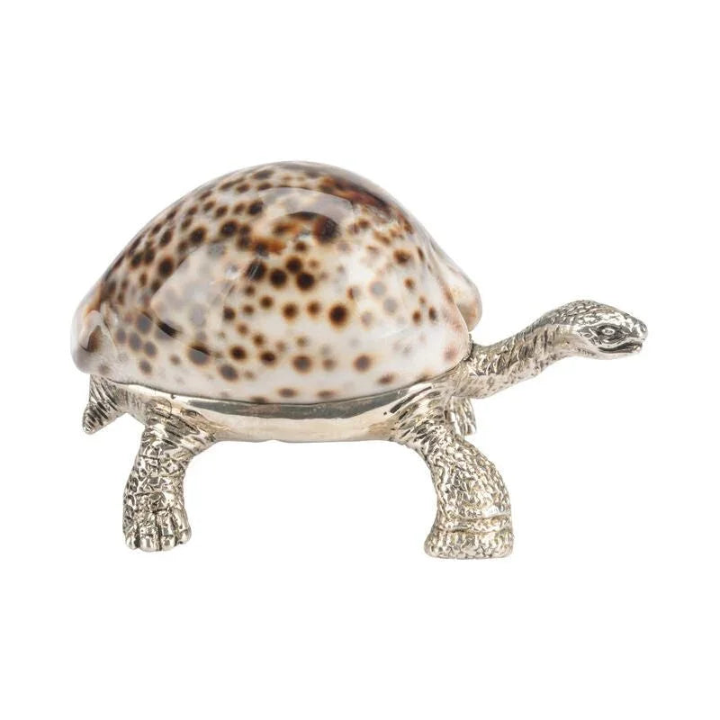 Turtle Style Silver Plated Paperweight - LOOMLAN - Chelsea House - Statues & Sculptures