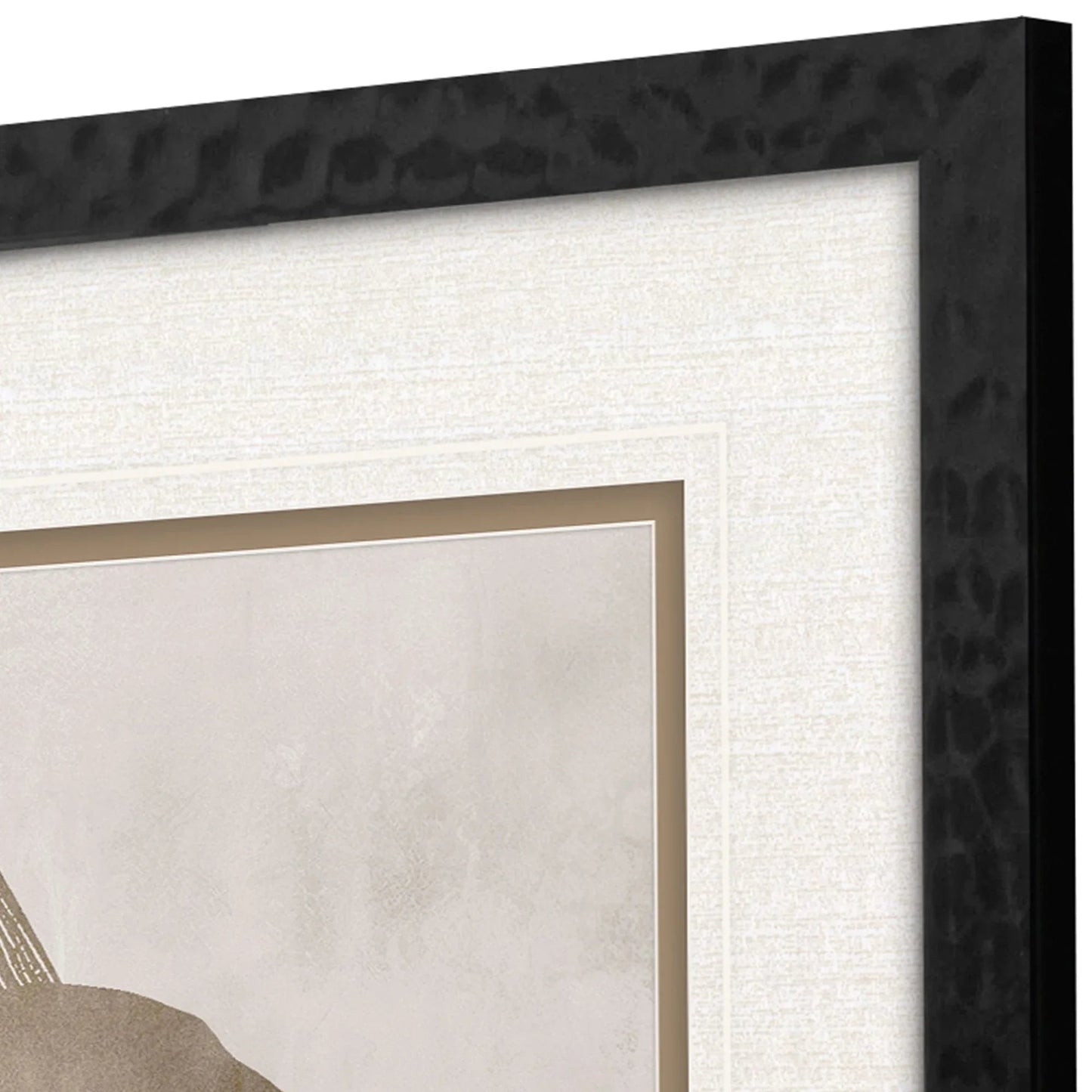 Twisting Paths Metallic Canvas Art