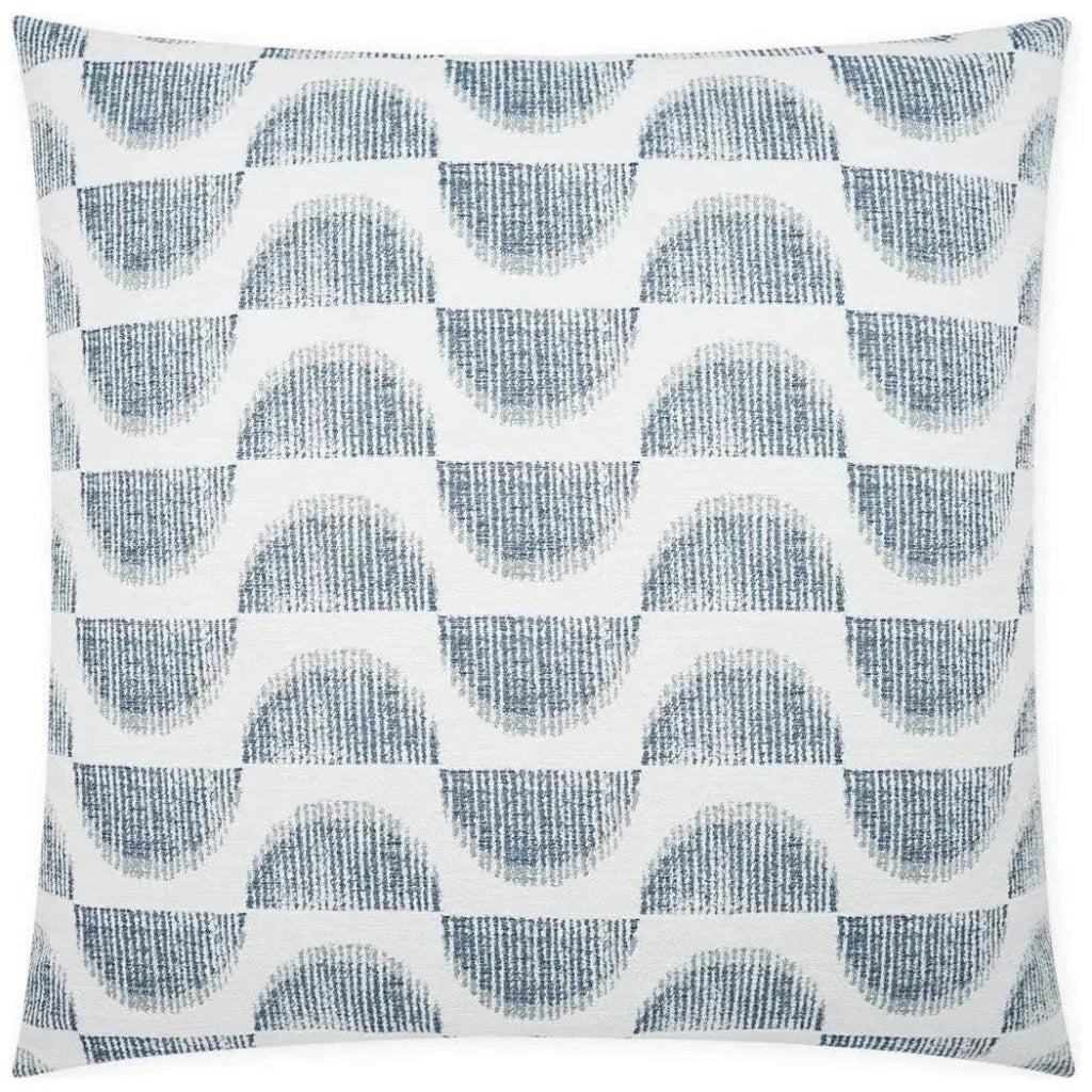 Ullman Cobalt Geometric Blue Large Throw Pillow Insert - LOOMLAN - D.V. Kap - Throw Pillows