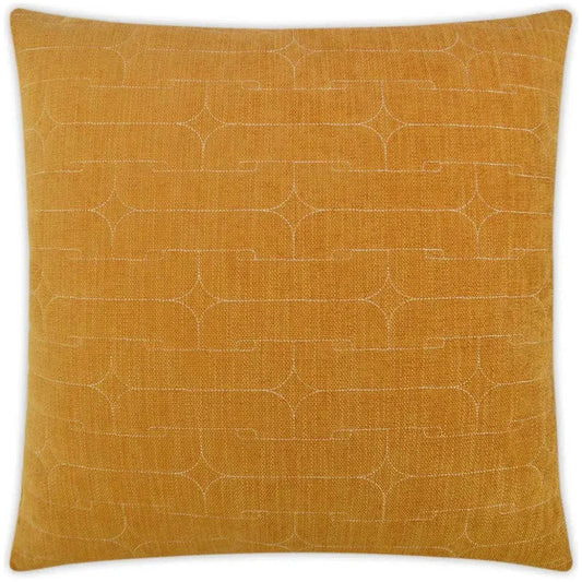 Unchained Mustard Yellow Throw Pillow Insert - LOOMLAN - D.V. Kap - Throw Pillows