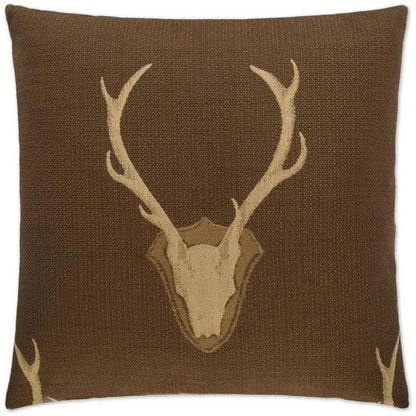 Uncle Buck Brown Throw Pillow With Insert - LOOMLAN - D.V. Kap - Throw Pillows
