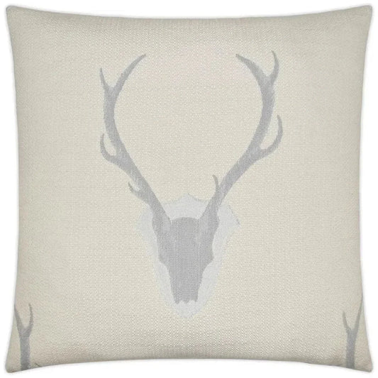 Uncle Buck Ivory Throw Pillow With Insert - LOOMLAN - D.V. Kap - Throw Pillows