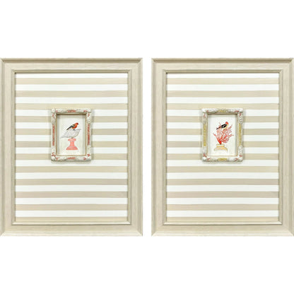 Underwater Collage Wood Framed Wall Art 2PC -- view 5