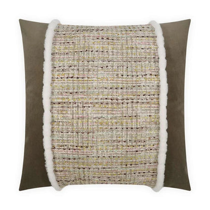 Underwood Center Handmade Cotton Throw Pillow - LOOMLAN - D.V. Kap - Throw Pillows