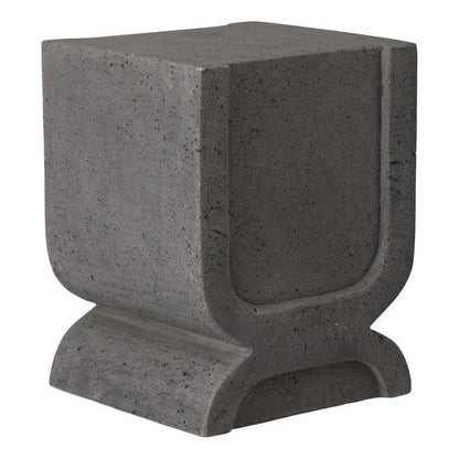 Uri 18 in. Square Terrazzo Garden Stool-Garden Stools-Emissary-LOOMLAN