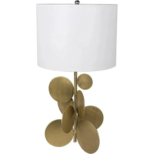 Vadim Metal Table Lamp With Shade Finish - LOOMLAN - Noir - Table Lamps