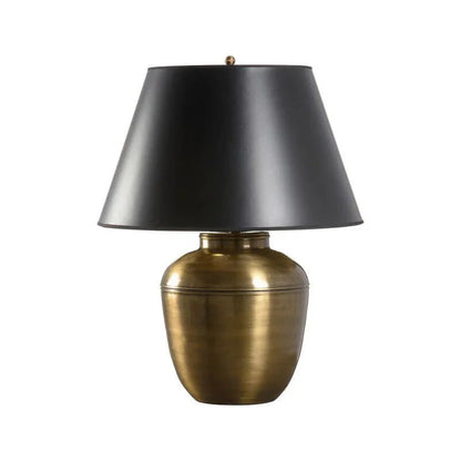 Vaughan Antique Brass Table Lamp - LOOMLAN - Wildwood - Table Lamps
