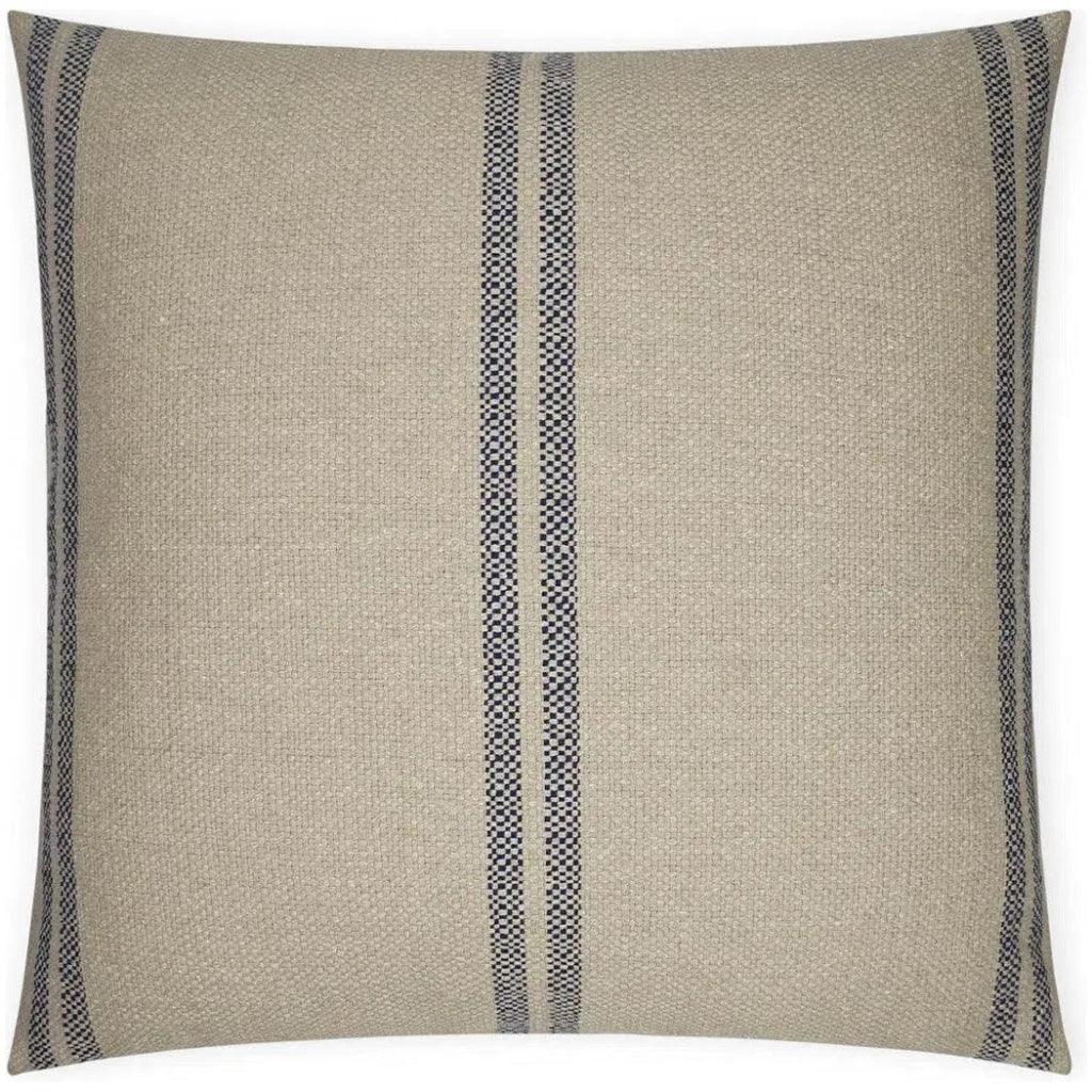 Vendella Jute Global Taupe Large Throw Pillow Insert - LOOMLAN - D.V. Kap - Throw Pillows