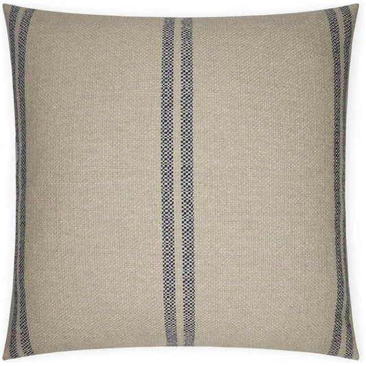 Vendella Jute Global Taupe Large Throw Pillow Insert - LOOMLAN - D.V. Kap - Throw Pillows