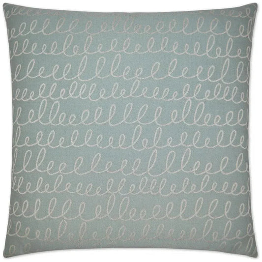 Verbomania Cloud Teal Throw Pillow Insert - LOOMLAN - D.V. Kap - Throw Pillows