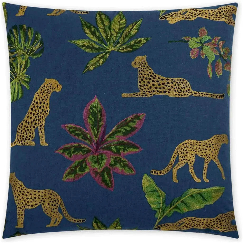 Verdant Lagoon Blue Throw Pillow With Insert - LOOMLAN - D.V. Kap - Throw Pillows