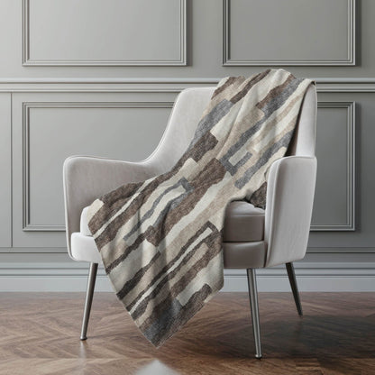 Vertical Bars 50" x 70" Throw Blanket -- view 8