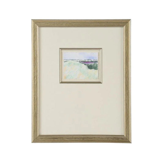 Views Of South France Silver Leaf Framed Artwork-Framed Wall Art-Chelsea House-South France III-LOOMLAN