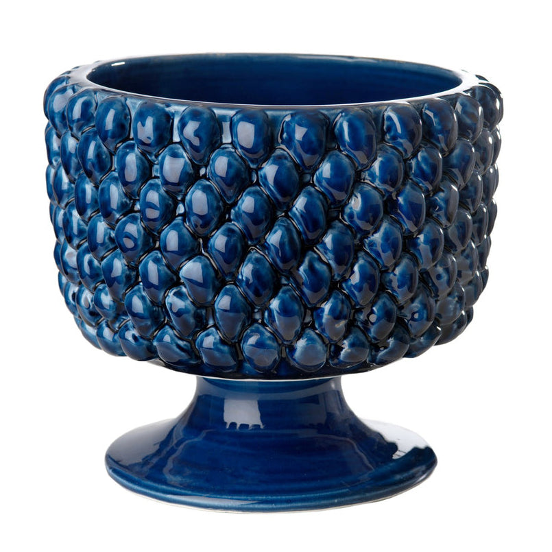 Vinci Pine Cone Ceramic Outdoor Planter