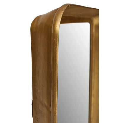 Vinod Reclaimed Aluminum Wall Mirror - LOOMLAN - Urbia - Wall Mirrors